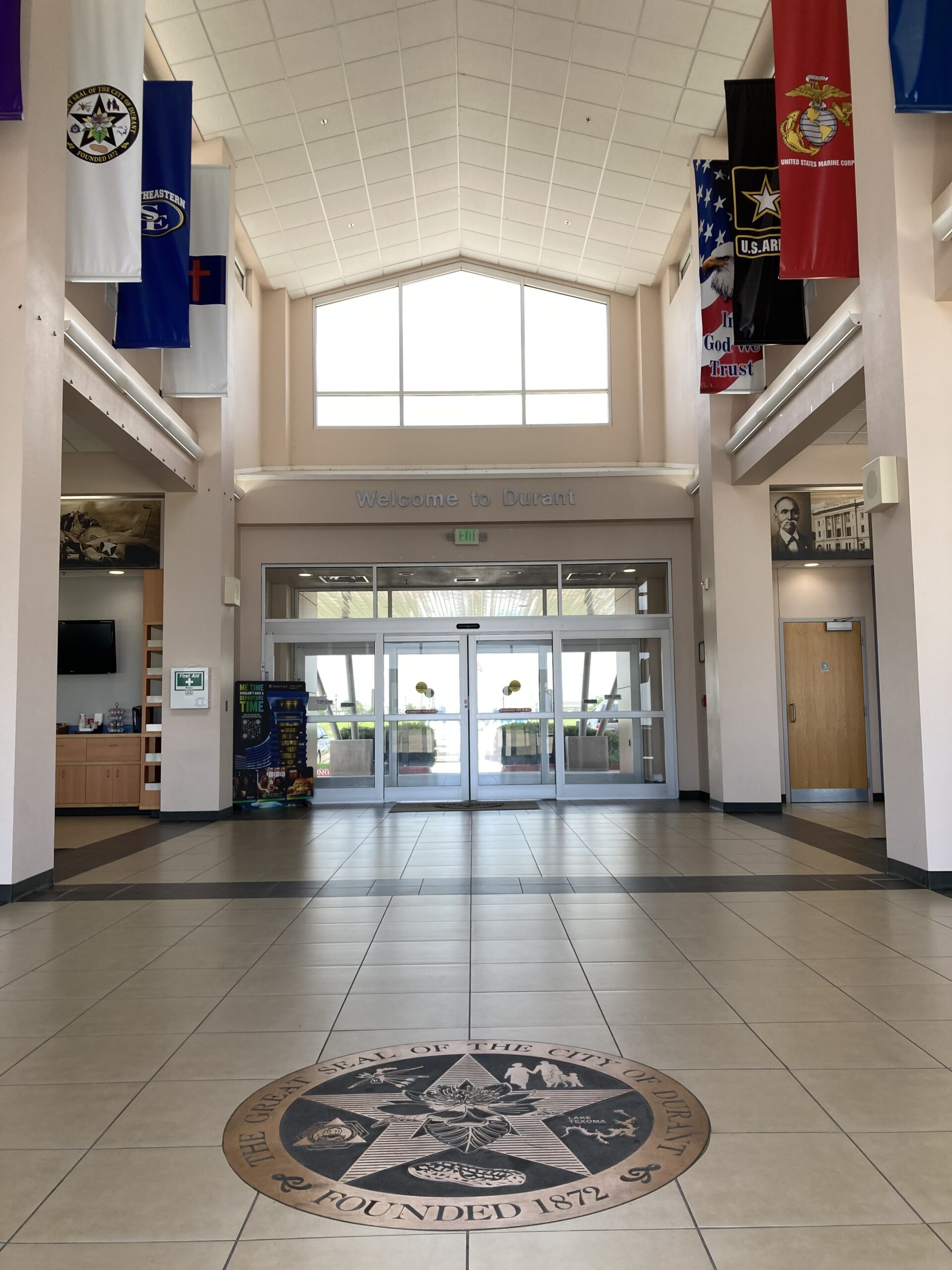 Durant Regional Airport FBO Lobby